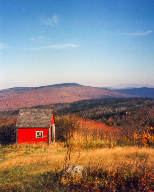 Noted Boston fine art photographer David Lee Black photographs beautiful landscapes along the Long Trail, Green Mountains, Vermont. 